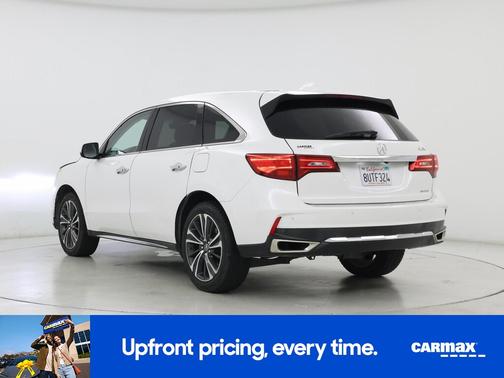 White 2020 Acura MDX Technology