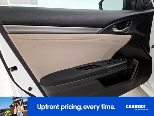 White 2019 Honda Civic EX