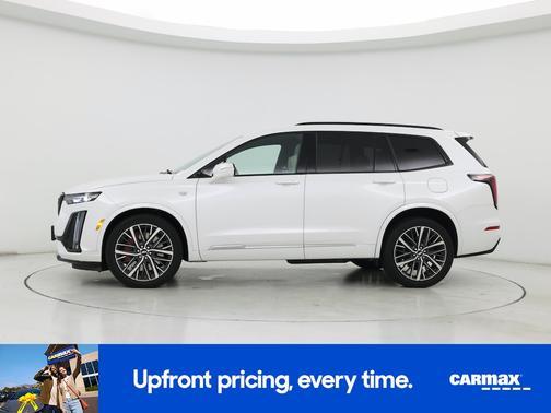 White 2023 Cadillac XT6 Premium Luxury