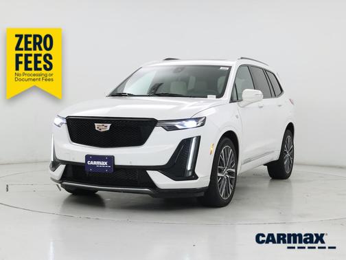 White 2023 Cadillac XT6 Premium Luxury