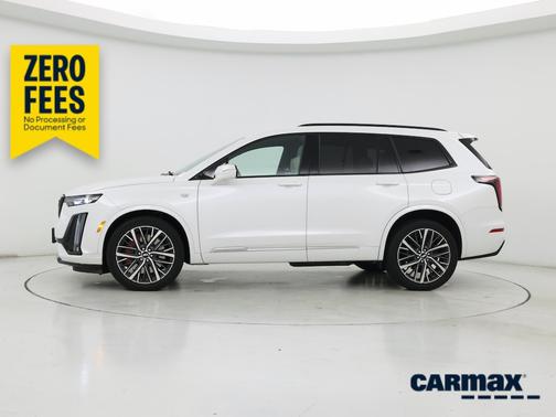 White 2023 Cadillac XT6 Premium Luxury