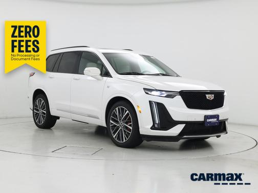 White 2023 Cadillac XT6 Premium Luxury