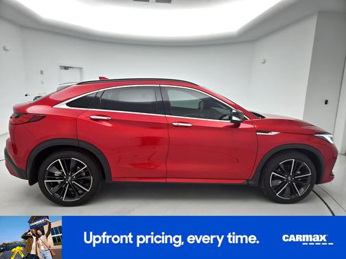 Red 2023 INFINITI QX55 Sensory