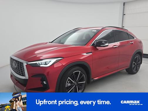 Red 2023 INFINITI QX55 Sensory