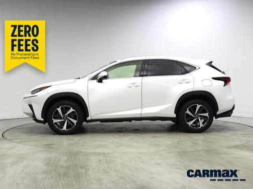 White 2020 Lexus NX 300