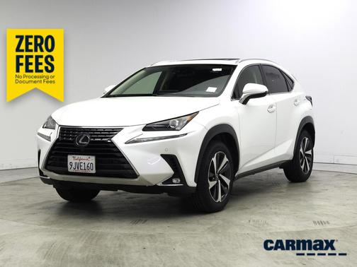 White 2020 Lexus NX 300