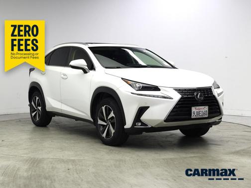 White 2020 Lexus NX 300