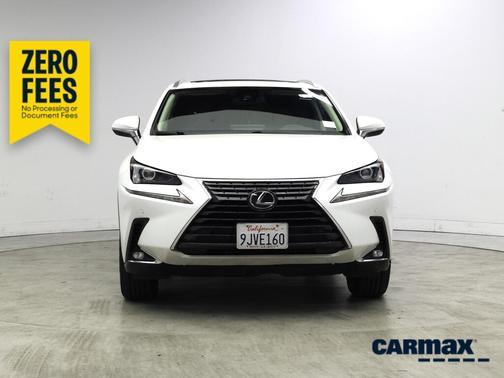 White 2020 Lexus NX 300