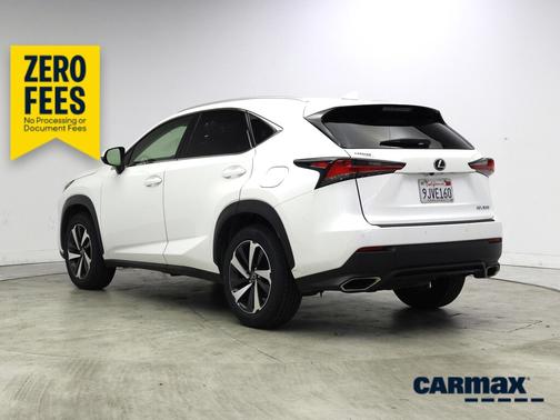 White 2020 Lexus NX 300
