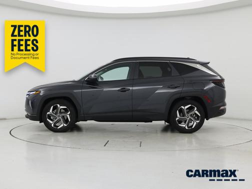 Gray 2022 Hyundai TUCSON SEL