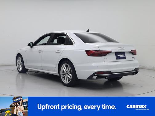White 2021 Audi A4 S-Line Premium