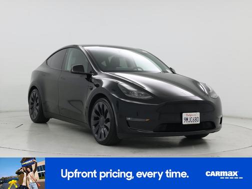 Black 2024 Tesla Model Y Performance