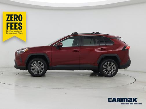 Red 2024 Toyota RAV4 Hybrid XLE Premium