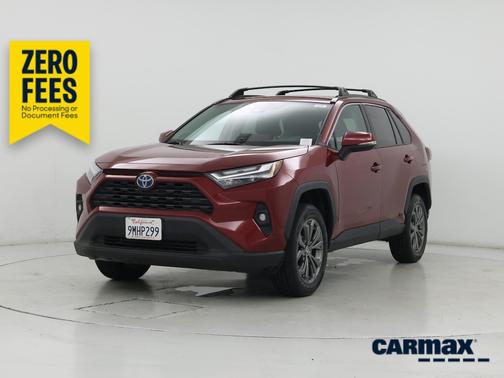 Red 2024 Toyota RAV4 Hybrid XLE Premium