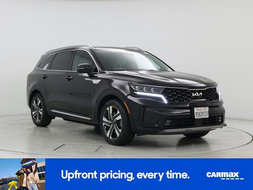 Black 2023 Kia Sorento Hybrid SX Prestige
