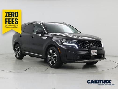 Black 2023 Kia Sorento Hybrid SX Prestige
