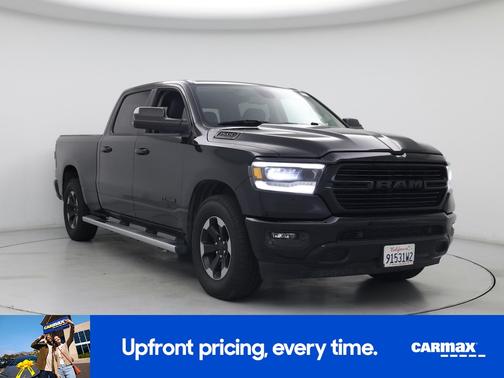 Black 2019 RAM 1500 Bighorn