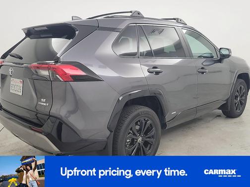 Gray 2022 Toyota RAV4 Hybrid SE