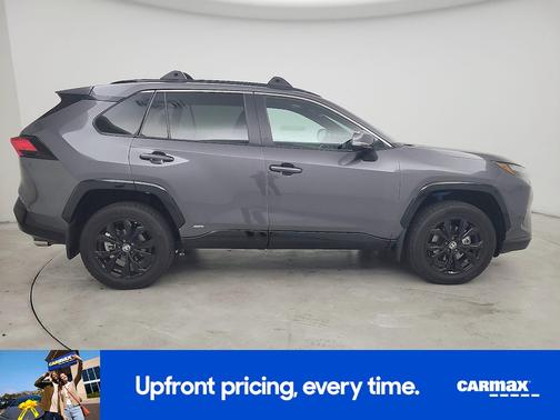 Gray 2022 Toyota RAV4 Hybrid SE
