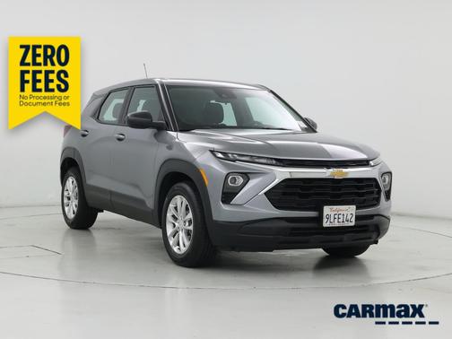 Silver 2024 Chevrolet Trailblazer LS