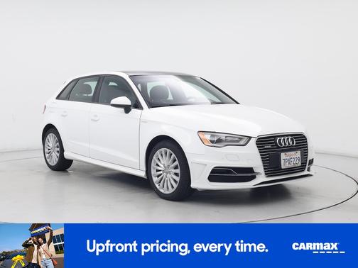 White 2016 Audi A3 e-tron Premium