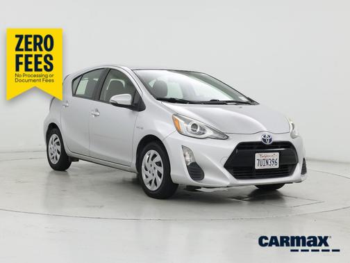 Silver 2016 Toyota Prius c Two