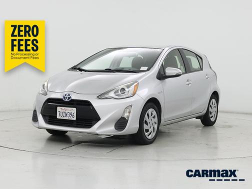 Silver 2016 Toyota Prius c Two
