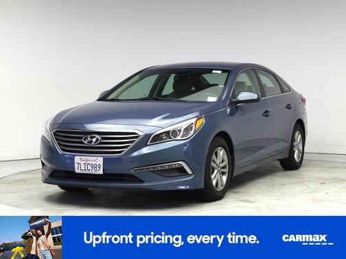 Blue 2015 Hyundai SONATA SE