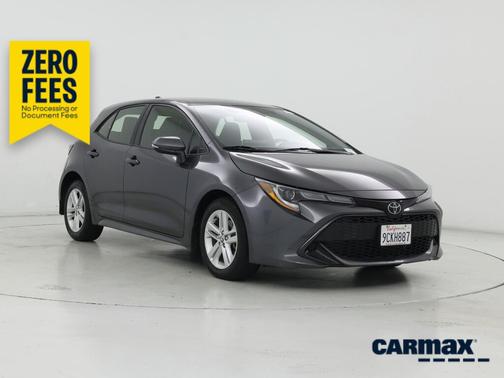 Gray 2022 Toyota Corolla Hatchback SE