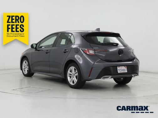 Gray 2022 Toyota Corolla Hatchback SE