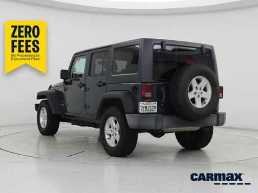 Gray 2017 Jeep Wrangler Unlimited Sport