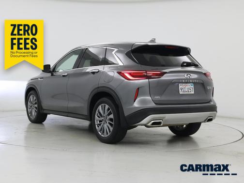 Gray 2025 INFINITI QX50 Pure