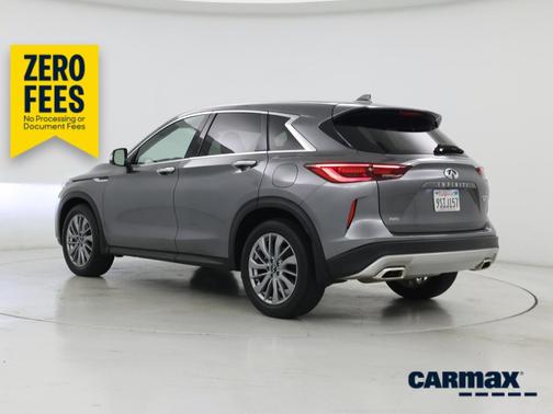 Gray 2025 INFINITI QX50 Pure
