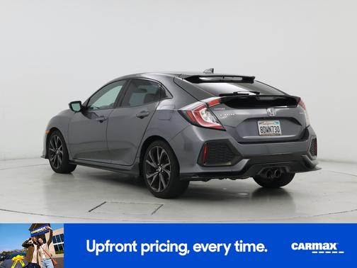 Black 2018 Honda Civic Sport