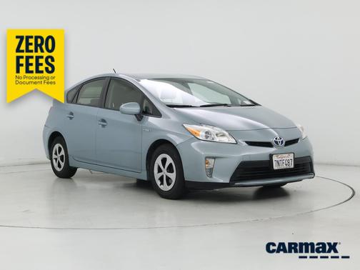 Blue 2015 Toyota Prius Two