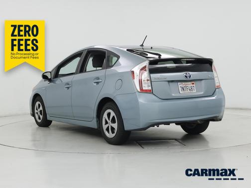Blue 2015 Toyota Prius Two