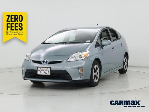 Blue 2015 Toyota Prius Two