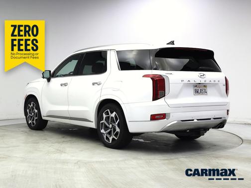 White 2021 Hyundai PALISADE Calligraphy