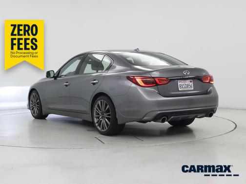 Gray 2021 INFINITI Q50 Red Sport 400