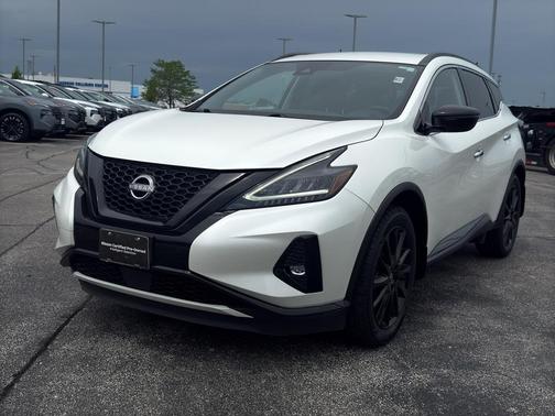 Pearl White Tricoat 2023 Nissan Murano SV Intelligent AWD