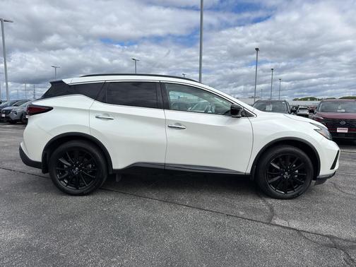 Pearl White Tricoat 2024 Nissan Murano SV Intelligent AWD