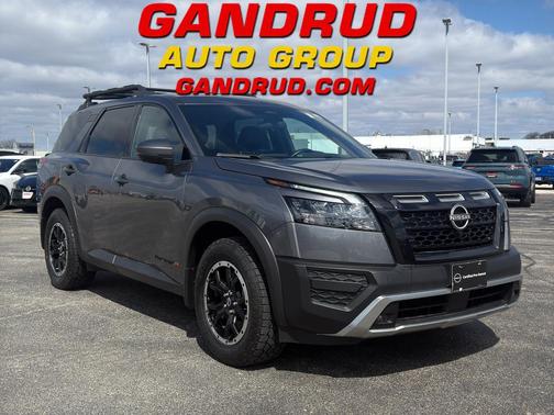 Gun Metallic 2023 Nissan Pathfinder Rock Creek 4WD