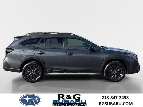 Magnetite Gray Metallic 2024 Subaru Outback Onyx Edition, Heated Steering, Option 21