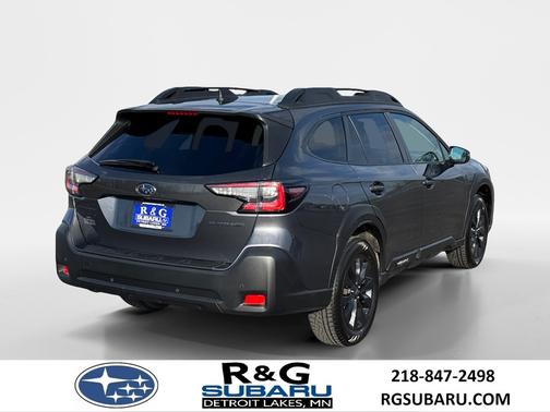 Magnetite Gray Metallic 2024 Subaru Outback Onyx Edition, Heated Steering, Option 21