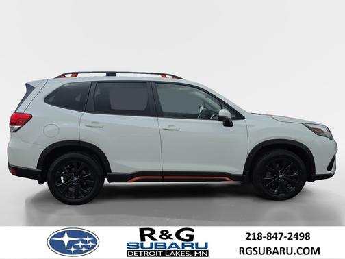 Crystal White Pearl 2023 Subaru Forester Sport, LOW MILES, NEW TIRES, Option 24