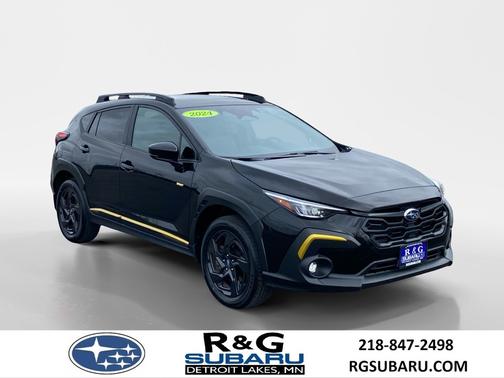 Crystal Black Silica 2024 Subaru Crosstrek Sport, LOW MILES, Option 22