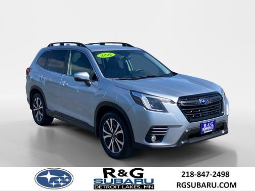 Ice Silver Metallic 2022 Subaru Forester Limited, REMOTE START, Option 32
