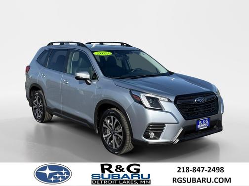 Ice Silver Metallic 2023 Subaru Forester Limited, NEW TIRES, Option 32