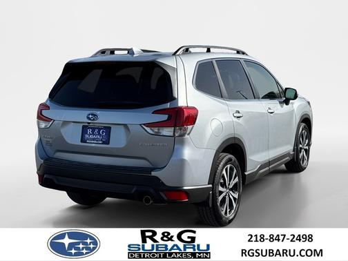 Ice Silver Metallic 2023 Subaru Forester Limited, NEW TIRES, Option 32