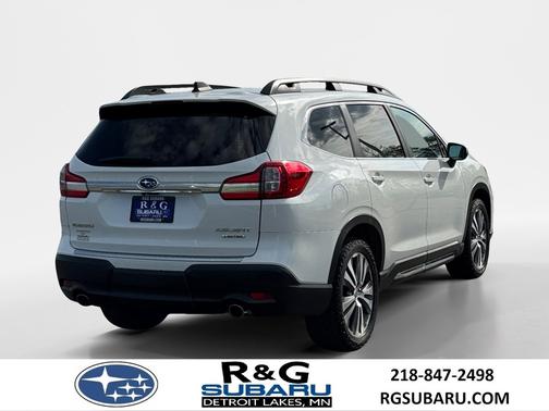 Crystal White Pearl 2021 Subaru Ascent Limited, Heated Steering, Option 23